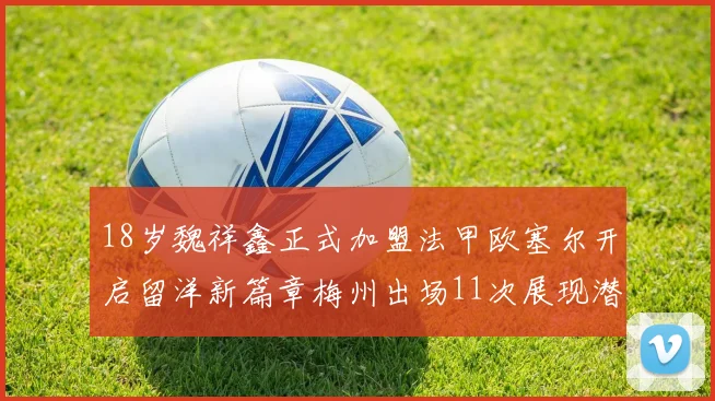 18岁魏祥鑫正式加盟法甲欧塞尔开启留洋新篇章梅州出场11次展现潜力
